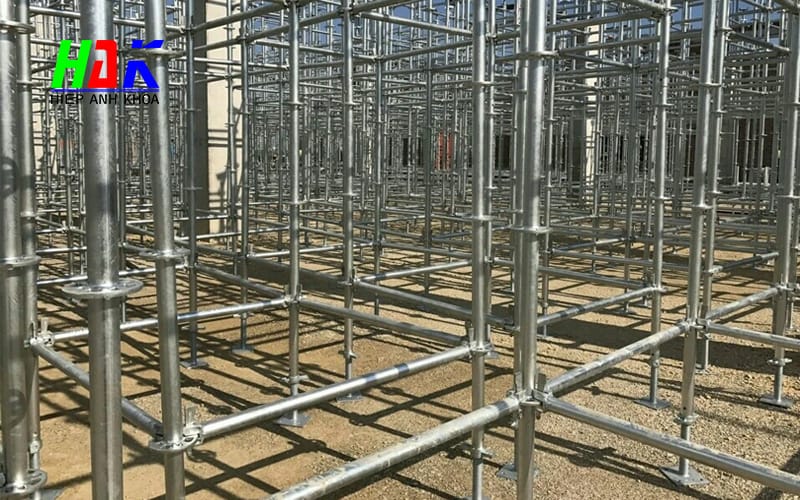 Bộ Giàn Giáo Tiêu Chuẩn Gồm Những Gì? Bao Nhiêu M2?