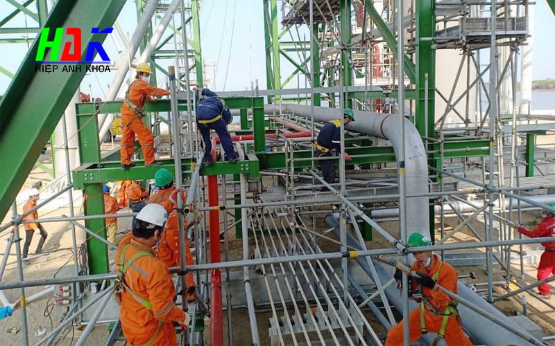 Hiệp Anh Khoa Cung Cấp Dịch Vụ Lắp Đặt Giàn Giáo Tại Bình Dương 2 Quy Trình Lắp Đặt Giàn Giáo Tại Bình Dương: Bước 1 Tới Bước N