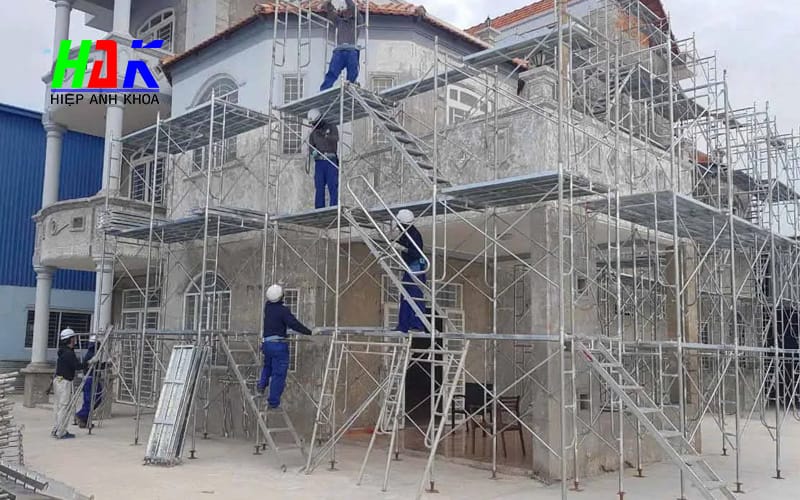 Hiệp Anh Khoa Cung Cấp Dịch Vụ Lắp Đặt Giàn Giáo Tại Bình Dương