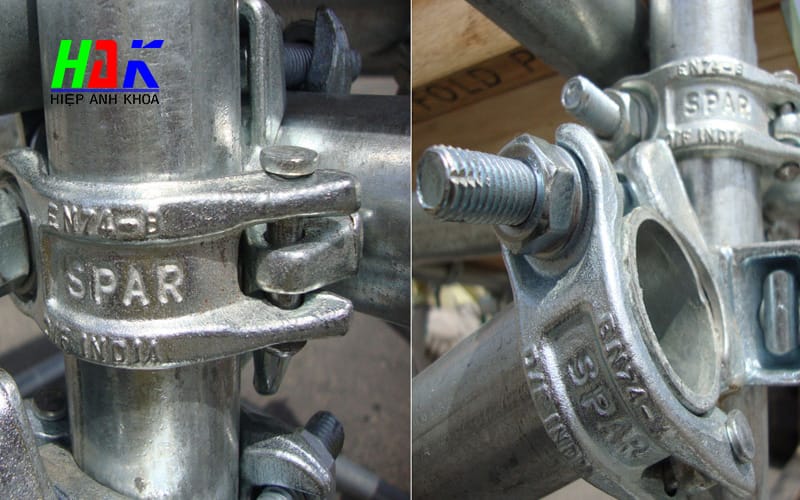 So Sánh Khóa Cùm Giàn Giáo: Ưu Nhược Điểm Cùm Mạ Kẽm Và Cùm Sơn Dầu