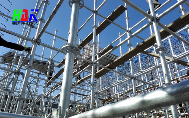 Cho Thuê Giàn Giáo Ringlock (Giàn Giáo Đĩa) Chịu Lực Cao, An Toàn Tuyệt Đối