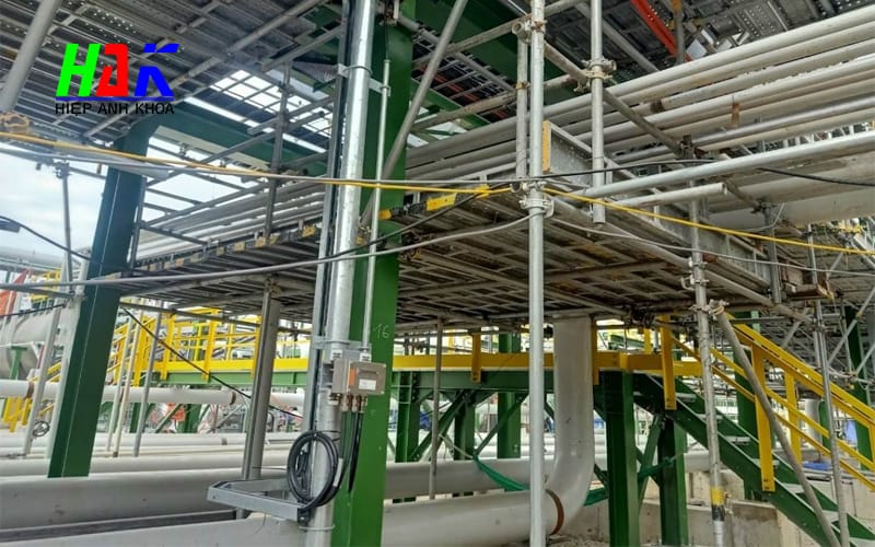 Kích Thước Tiêu Chuẩn Của Giàn Giáo Ống Tuýp Hiện Nay