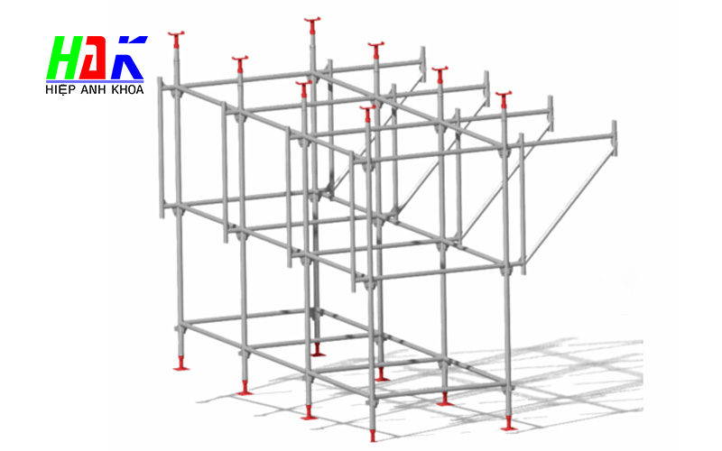 Cấu Tạo Và Kinh Nghiệm Chọn Giàn Giáo Nêm Xây Dựng 1 Cấu Tạo Hệ Giàn Giáo Nêm Xây Dựng