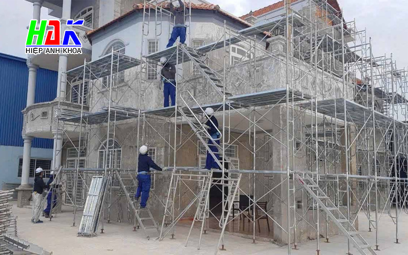 Cho Thuê Giàn Giáo H Phù Hợp Với Công Trình Dân Dụng Và Nhà Ở